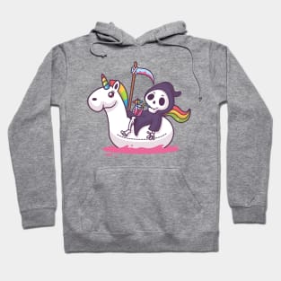 Pool Party Grim Reaper Hoodie